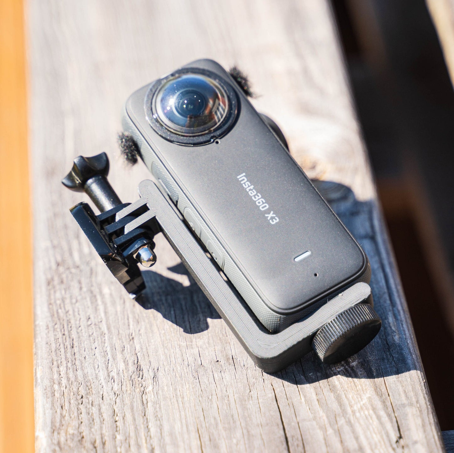 Horizontal Adapter für Insta360 X3 & X2 – passend für GoPro Halterungen