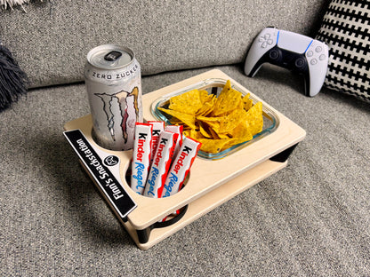 Couchbar mit Emoticon - Für Film- und Gaming-Abende