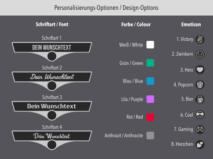 Couchbar mit Emoticon - Für Film- und Gaming-Abende - Couchbar - ZWOBE