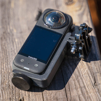 Horizontal Adapter für Insta360 X3 & X2 – passend für GoPro Halterungen - Rad - ZWOBE