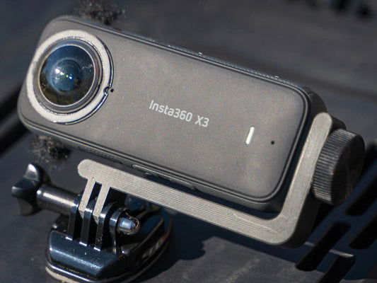 Horizontal Adapter für Insta360 X3 & X2 – passend für GoPro Halterungen - Rad - ZWOBE