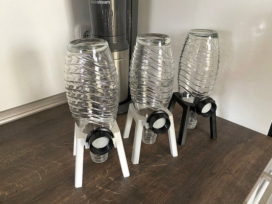 Sodastream Crystal Flaschenhalter – Abtropfgestell aus 3D Druck für Glasflaschen - Sonstiges - ZWOBE
